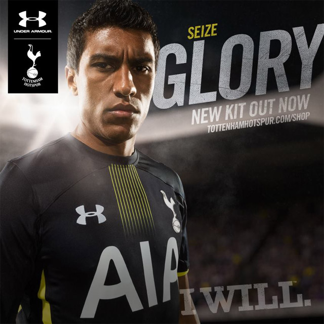Camisas do Tottenham 2014-2015 Under Armour Reserva