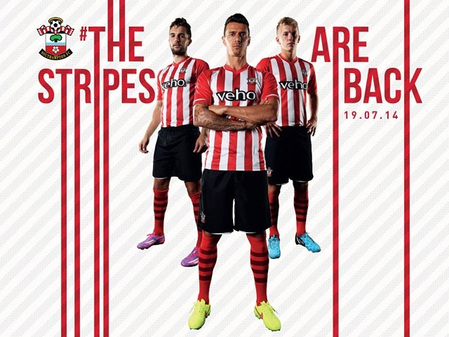 Camisas do Southampton 2014-2015