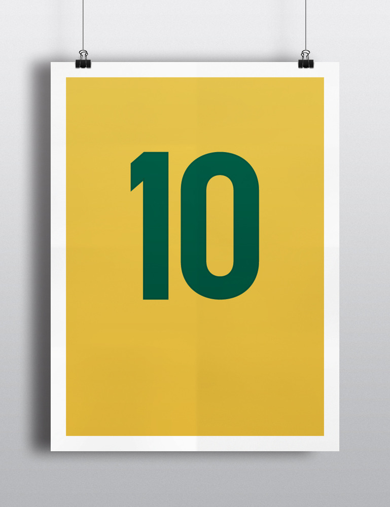 Pelé, arte Sean Rainey