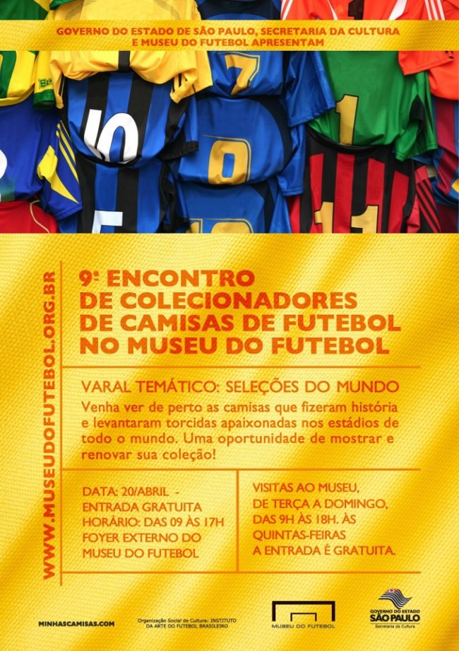 9º encontro de colecionadores de camisas de futebol