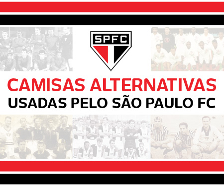 Conheça as camisas alternativas do São Paulo FC capa