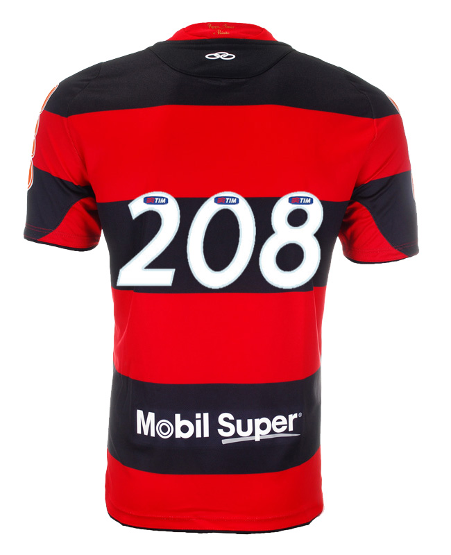 Ação da Peugeot na camisa do Flamengo no Fla-Flu