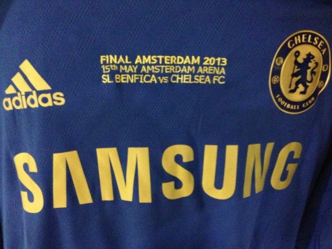 Camisa do Chelsea para a final da Copa da Uefa 2013