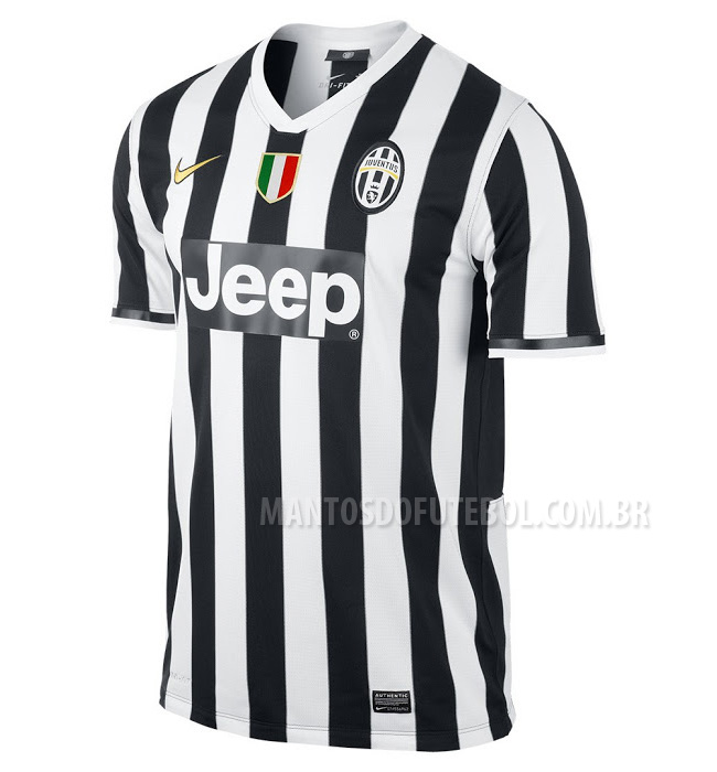 Camisa do Juventus da Itália 2013-2014 Nike