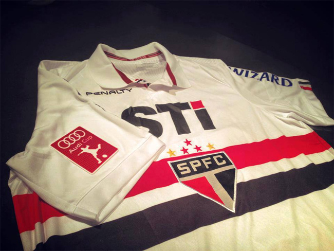 Camisa do São Paulo para Copa Audi 2013 Camisa do São Paulo para Copa Audi 2013