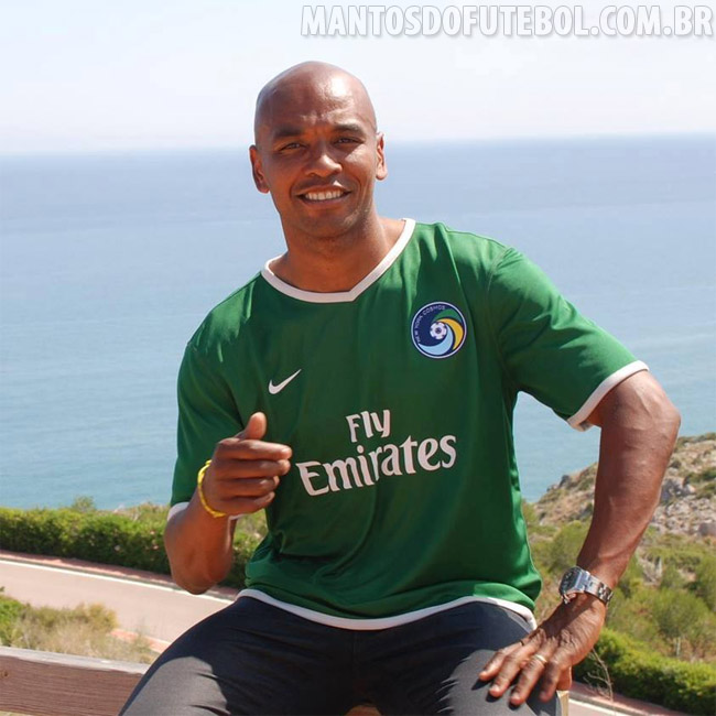 Camisa reserva do NY Cosmos 2013 Marcos Senna