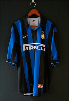 Camisa da Inter de Milão 1998-1999 Camisa da Inter de Milão 1998-1999