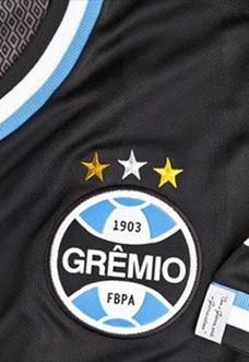 Terceira camisa do Grêmio 2013-2014 Black Terceira camisa do Grêmio 2013-2014 Black