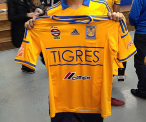 Camisa do Tigres UANL 2014 Capa