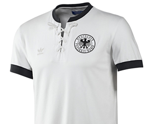 Camisa retrô da Alemanha 1954 Adidas capa