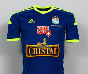 Camisa histórica do Sporting Cristal 2014 Adidas Capa