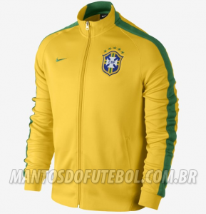 Jaquetas N98 da Seleção Brasileira 2014-2015 Nike