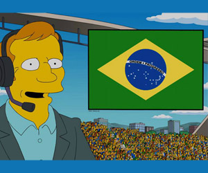 Assista ao episódio dos Simpsons na Copa do Mundo no Brasil capa