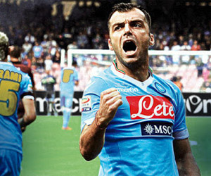Camisa especial do Napoli 2014 Final da Copa da Itália Macron capa