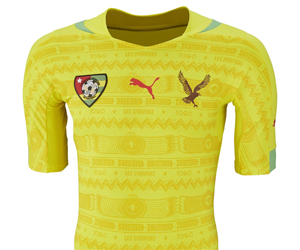 Camisas de Togo 2014-2015 Puma capa