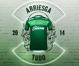 Camisa verde do Tijuana 2014 Nike 3