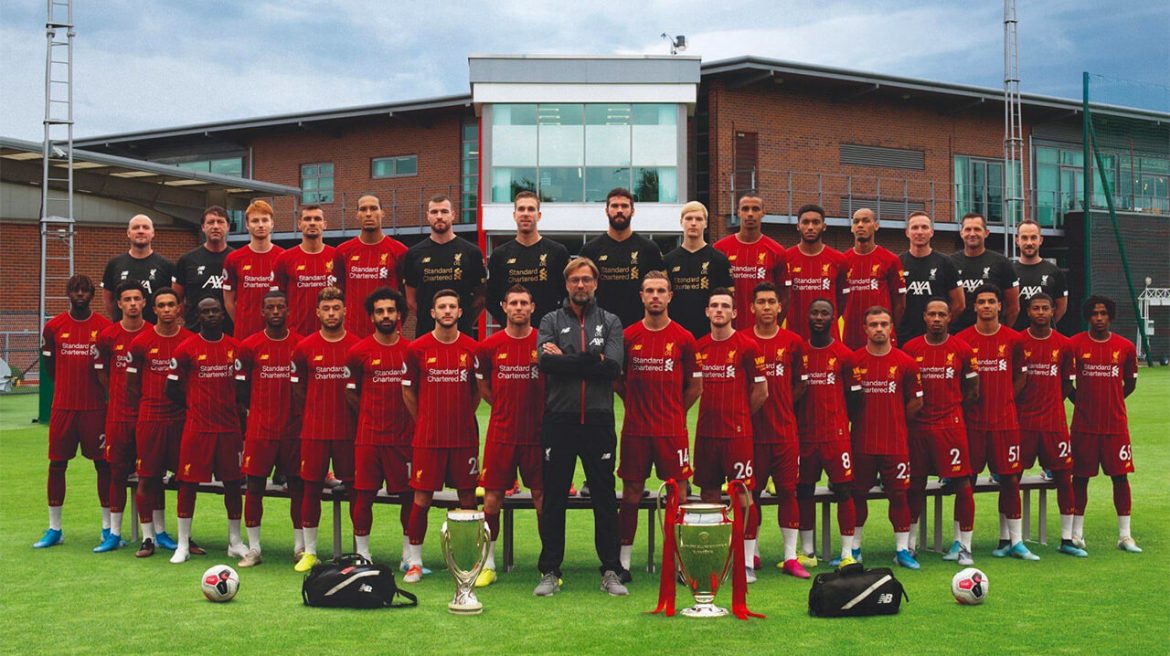 História da camisa do Liverpool FC