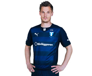 Camisa reserva do Malmo FF 2014-2015 Puma capa Camisa reserva do Malmo FF 2014-2015 Puma capa