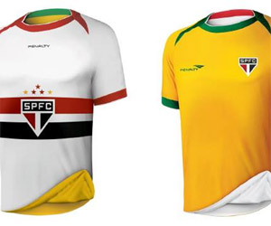 Camisa reversível do São Paulo para a Copa do Mundo capa