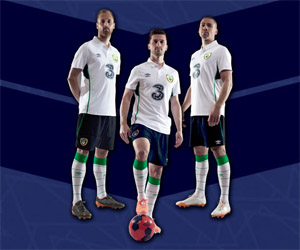 Camisas da Irlanda 2014-2015 Umbro capa