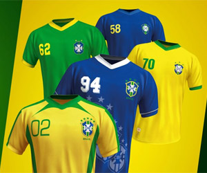 Guaraná relança promoção de camisas do Brasil de mundiais passados capa
