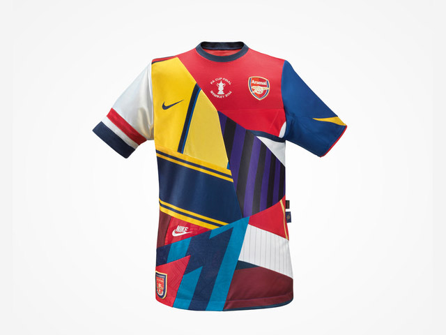 Nike lança camisa comemorativa do Arsenal aos 20 anos de parceria 2 Nike lança camisa comemorativa do Arsenal aos 20 anos de parceria