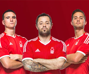 Camisas do Nottingham Forest 2014-2015 Adidas capa
