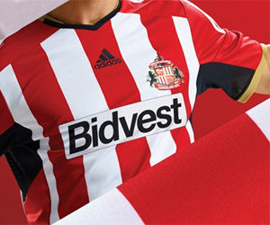 Camisas do Sunderland 2014-2015 Adidas capa