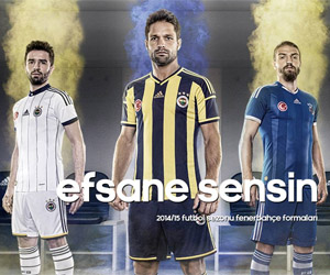 Camisas do Fenerbahce 2014-2015 Adidas capa
