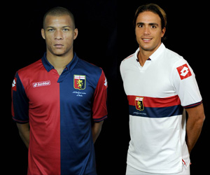Camisas do Genoa 2014-2015 Lotto capa