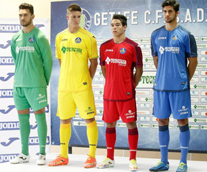 Camisas do Getafe 2014-2015 Joma capa