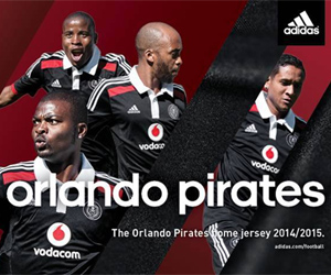 Camisas do Orlando Pirates 2014-2015 Adidas capa