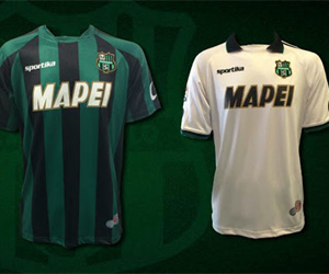 Camisas do Sassuolo 2014-2015 Sportika capa