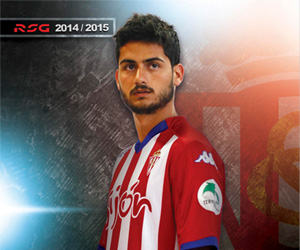 Camisas do Sporting Gijon 2014-2015 Kappa capa