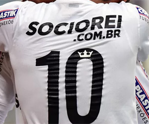 Camisa 10 do Santos terá coroa eterna em homenagem a Pelé capa