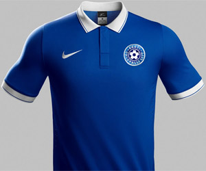 Camisas da Estônia 2014-2015 Nike capa