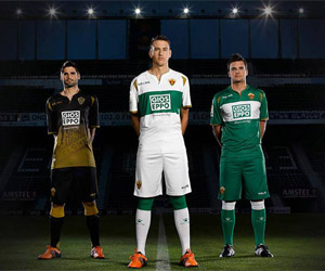 Camisas do Elche 2014-2015 Kelme capa