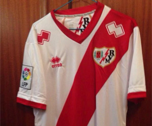 Camisas do Rayo Vallecano 2014-2015 Erreà capa