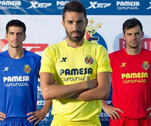 Camisas do Villareal 2014-2015 Xtep