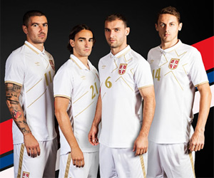 Camisas da Sérvia 2014-2015 Umbro capa
