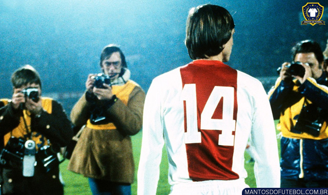 Camisas aposentadas - Cruyff camisa 14 ajax