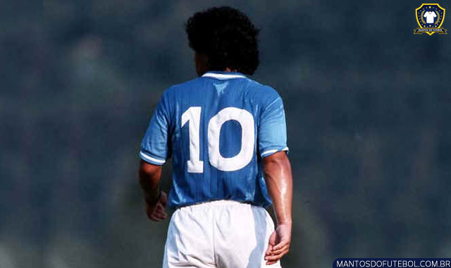 Camisas aposentadas - Maradona camisa 10 Napoli
