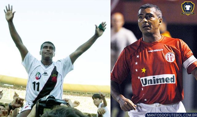 Camisas aposentadas - Romário camisa 11 Vasco América