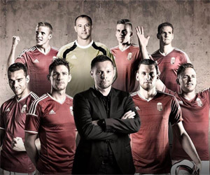 Camisas da Hungria 2014-2015 Adidas capa