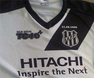 Camisa tampão da Ponte Preta