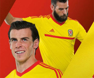 Camisas de País de Gales 2015-2016 Adidas capa