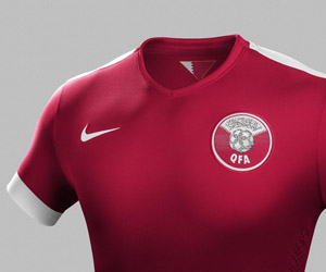 Camisas do Catar 2014-2015 Nike capa