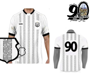 Treze-PB comemorará 90 anos com nomes de torcedores na camisa Treze-PB comemorará 90 anos com nomes de torcedores na camisa
