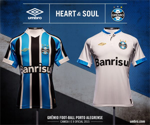 Camisas do Grêmio 2015 Umbro capa