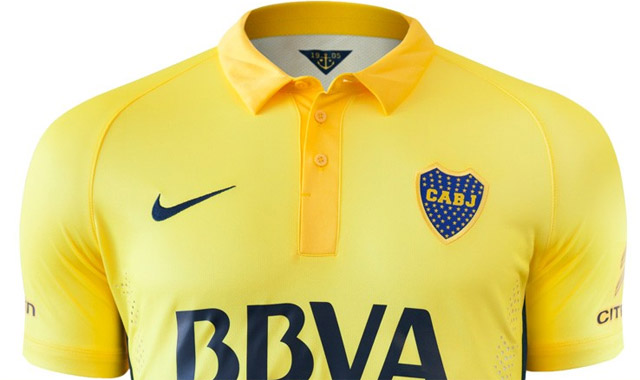 Terceira camisa do Boca Juniors 2015 Nike